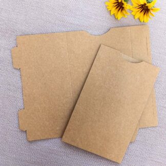 10x16 cm. Kraft Davetiye Zarfı (9702)