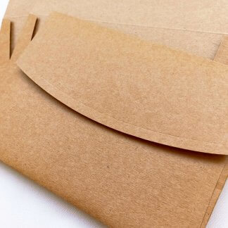 Kraft davetiye zarfı