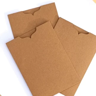 12x18 cm. - 13x18 cm. - 14x20 cm. Kraft Davetiye Zarfı (7902)